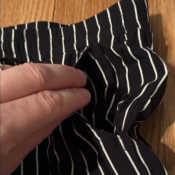 Yessica Striped Black and White Pantsuit - Picture 6 of 11